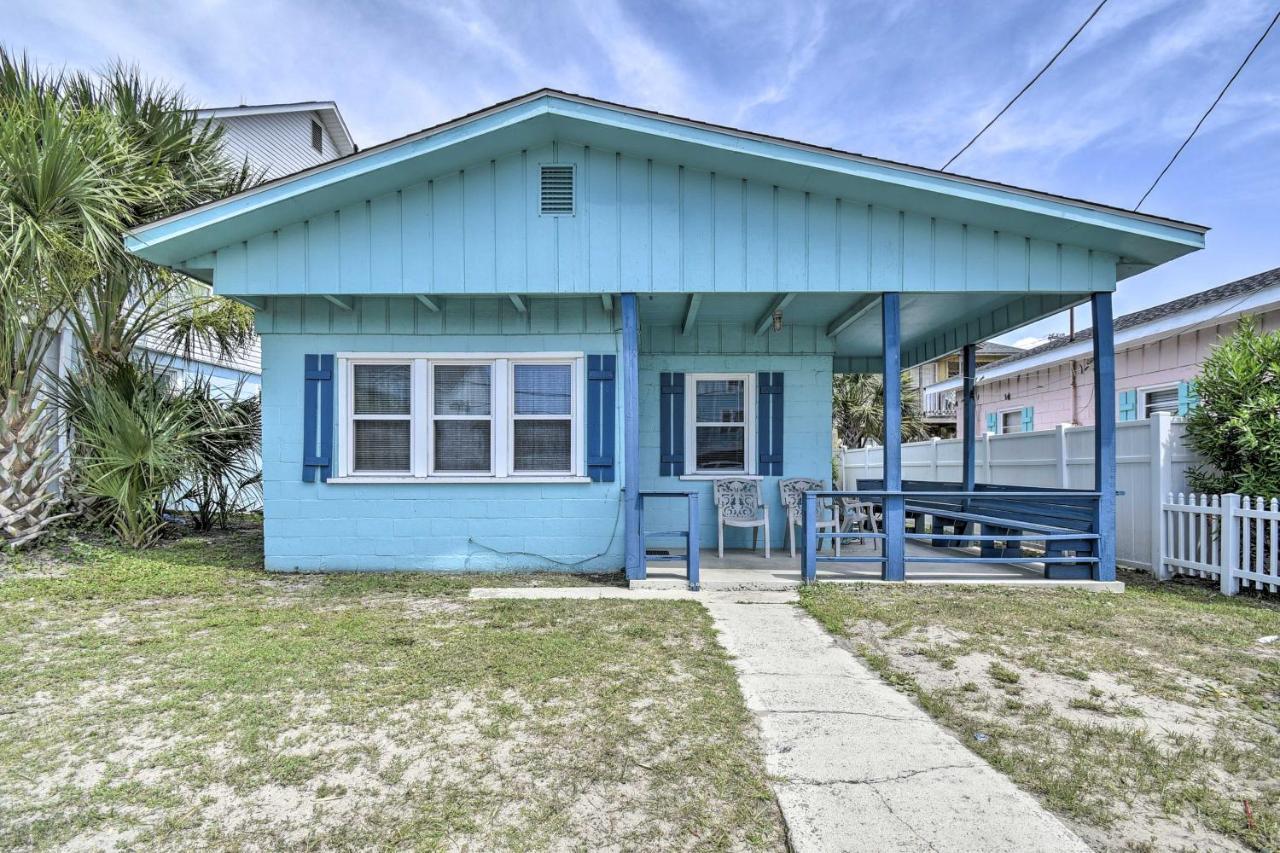 Bright Myrtle Beach Bungalow Steps To The Beach! Εξωτερικό φωτογραφία