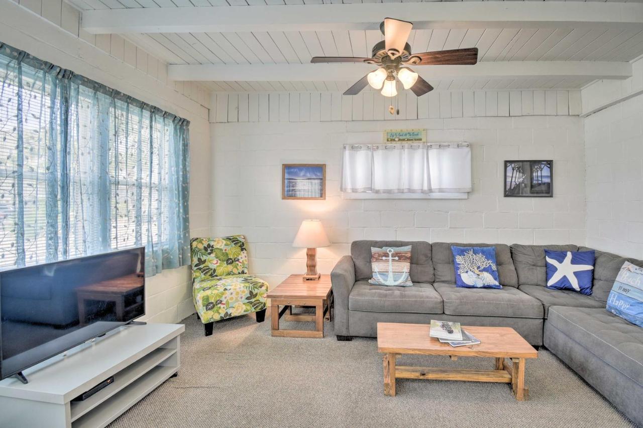 Bright Myrtle Beach Bungalow Steps To The Beach! Εξωτερικό φωτογραφία