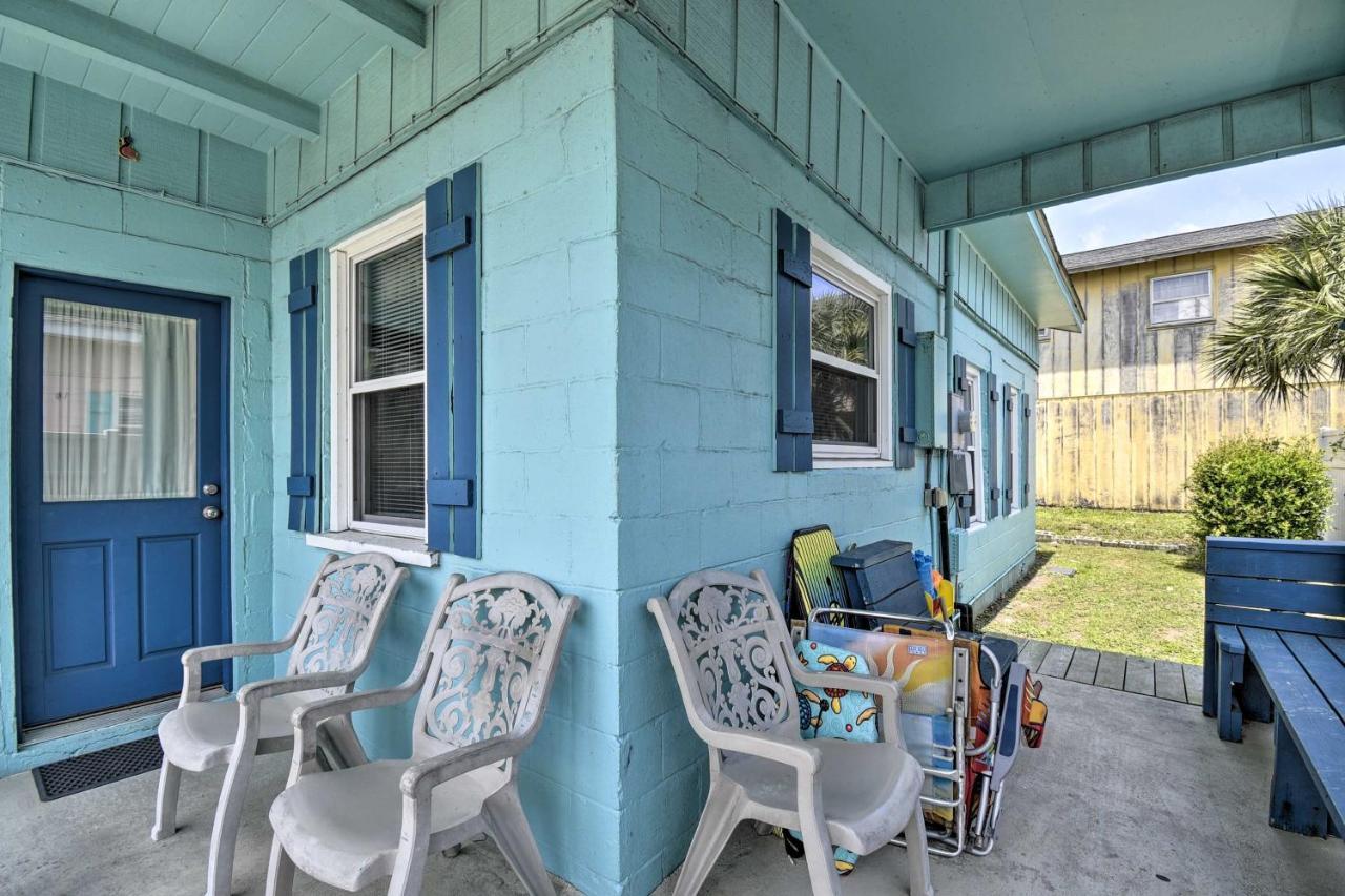 Bright Myrtle Beach Bungalow Steps To The Beach! Εξωτερικό φωτογραφία