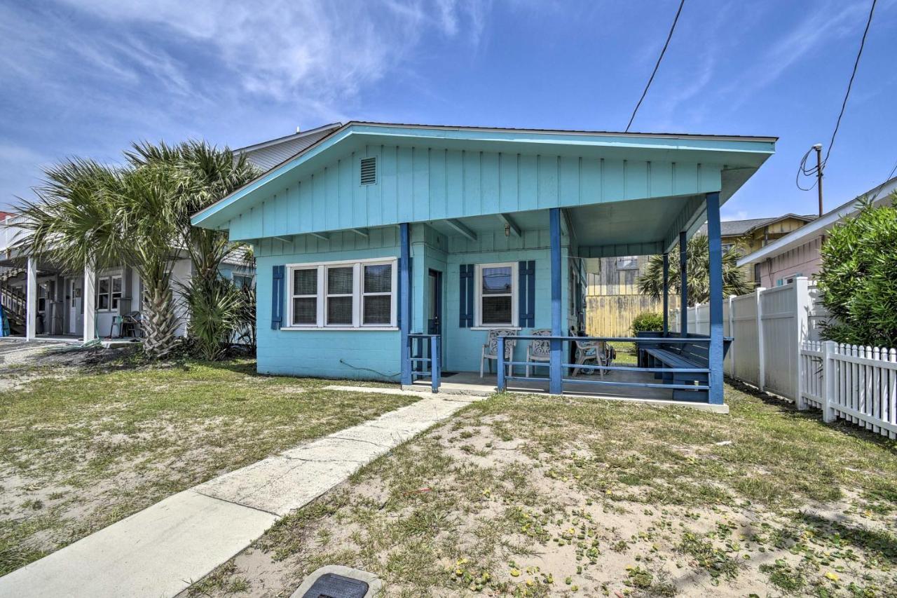 Bright Myrtle Beach Bungalow Steps To The Beach! Εξωτερικό φωτογραφία