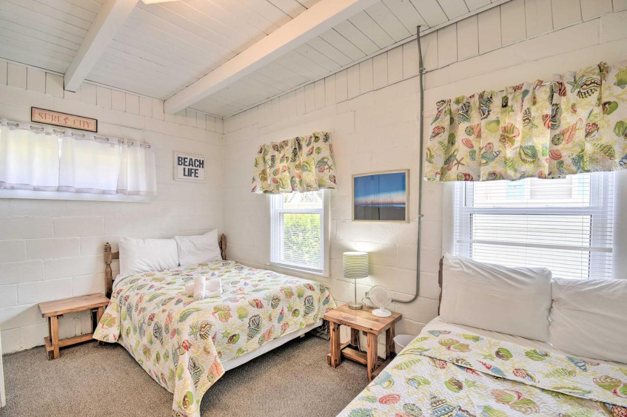 Bright Myrtle Beach Bungalow Steps To The Beach! Εξωτερικό φωτογραφία