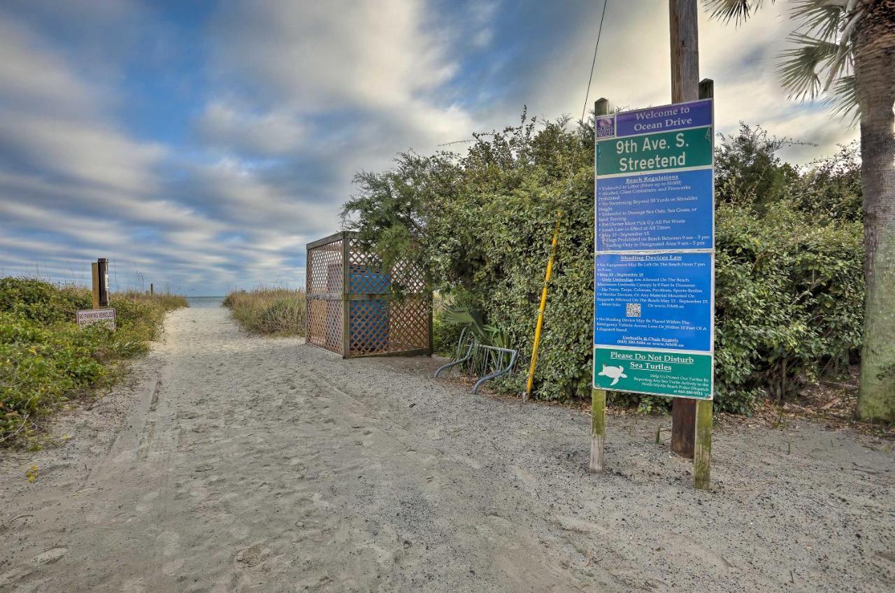 Bright Myrtle Beach Bungalow Steps To The Beach! Εξωτερικό φωτογραφία