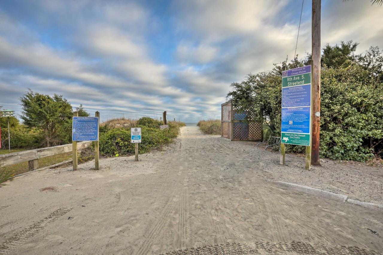 Bright Myrtle Beach Bungalow Steps To The Beach! Εξωτερικό φωτογραφία